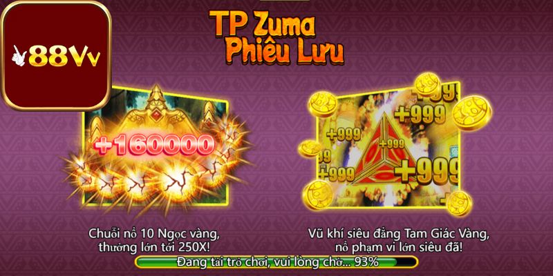 Zuma's Honor - Siêu phẩm game tại sảnh bắn cá 88VV