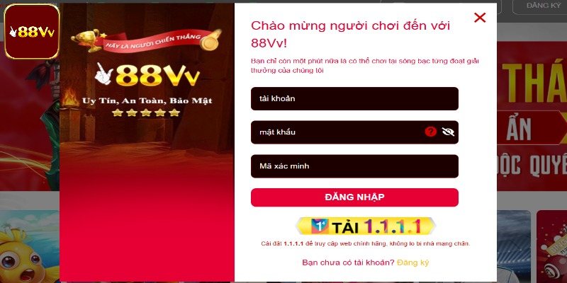 Chi tiết hướng dẫn đăng nhập 88vv dễ hiểu