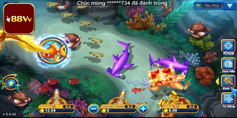 Sinh vật trong game đa dạng với nhiều loài khác nhau